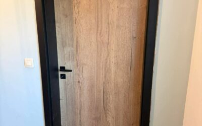 Portes intérieures bois et anthracite